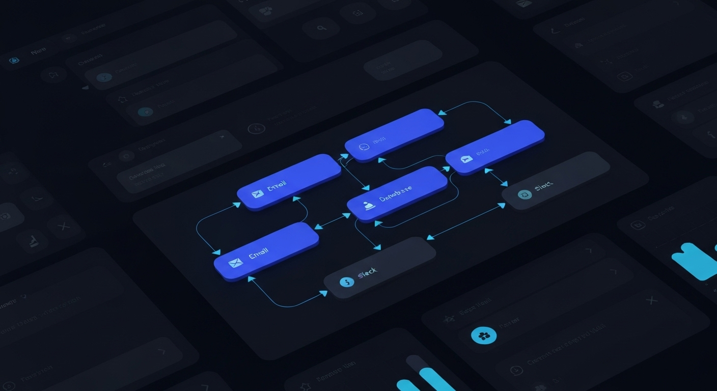 Mockup de chat y llamada de voz mostrando automatización de HelloVoz